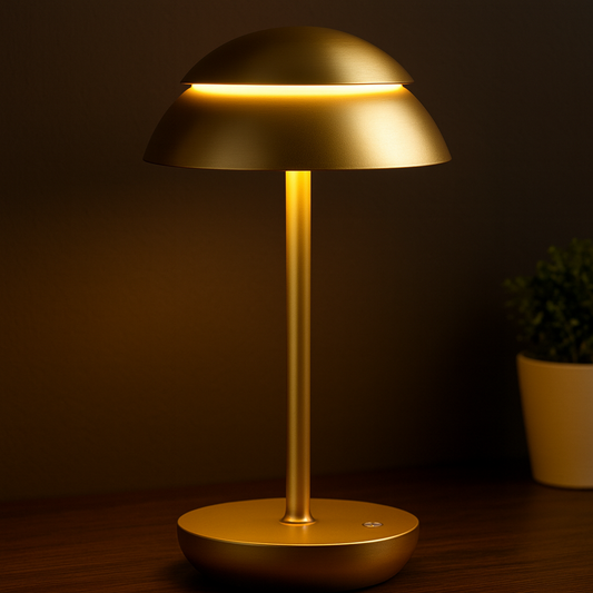 Aurora™ Rechargeable Touch Table Lamp – Modern Scandinavian LED Light