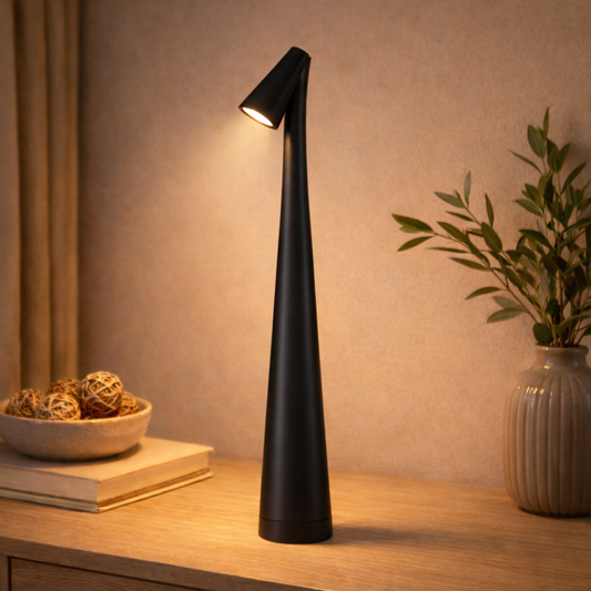 Axis Modern Cordless Rechargeable Table Lamp for Focused & Ambient Lighting